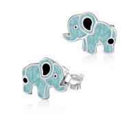 Baby Elephant Kid Stud Earring STE-662